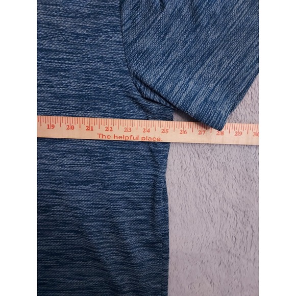 Under Armour Performance Polo Mens 2XL XXL Heather Blue Stretch Activewear Golf - Picture 8 of 9